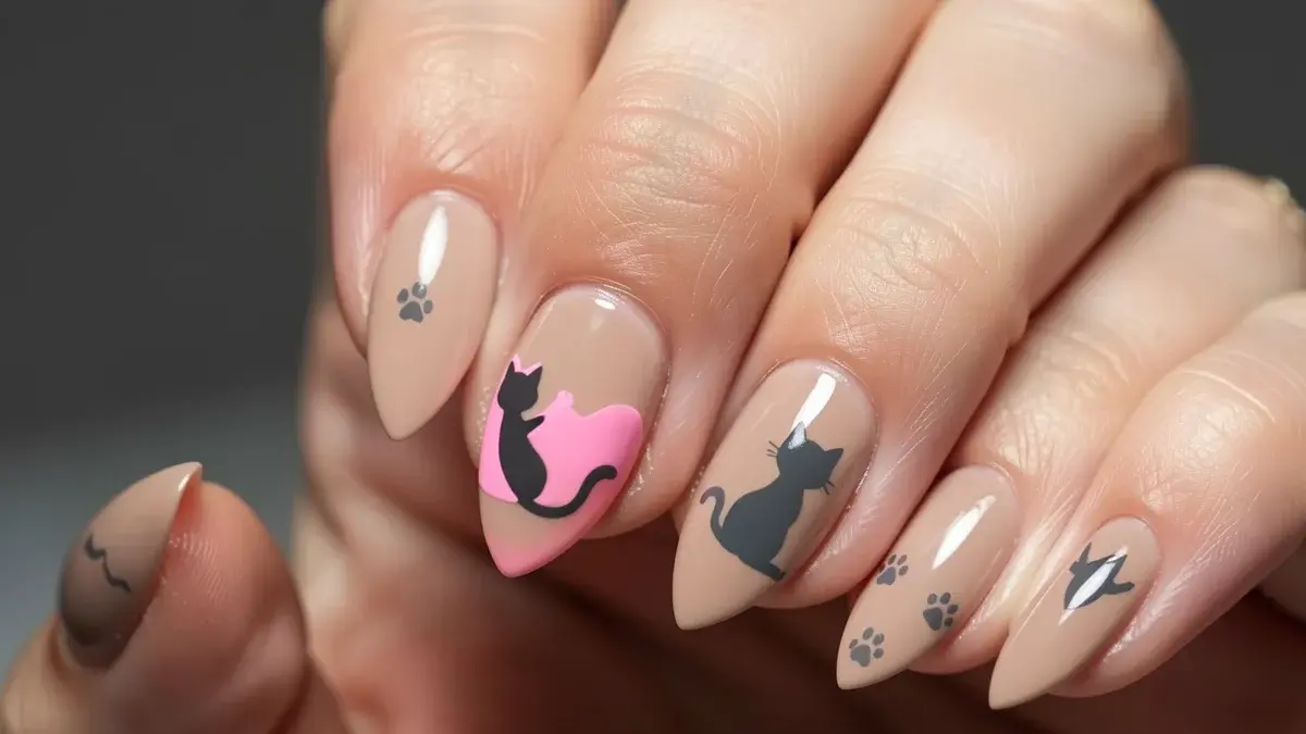 UNHA DECORADA GATINHO: Estilos Incríveis (Para Inspirar)