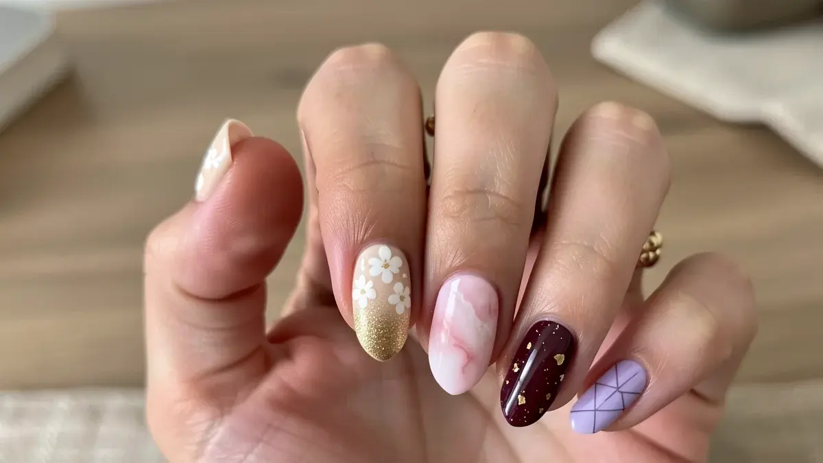 Unha Decorada: 30 Ideias Fáceis e Lindas pra Você Arrasar Unha Decorada: 30 Ideias Fáceis e Lindas pra Você Arrasar