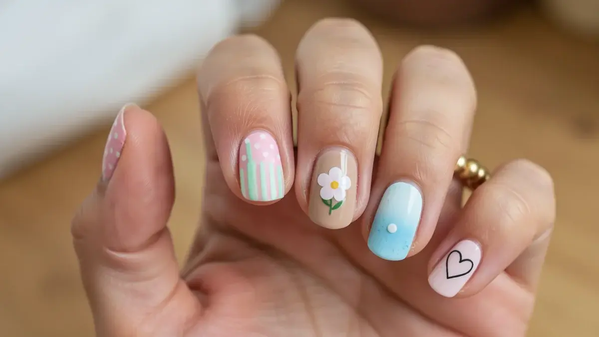 Unha decorada para iniciante: 5 ideias lindas e fáceis