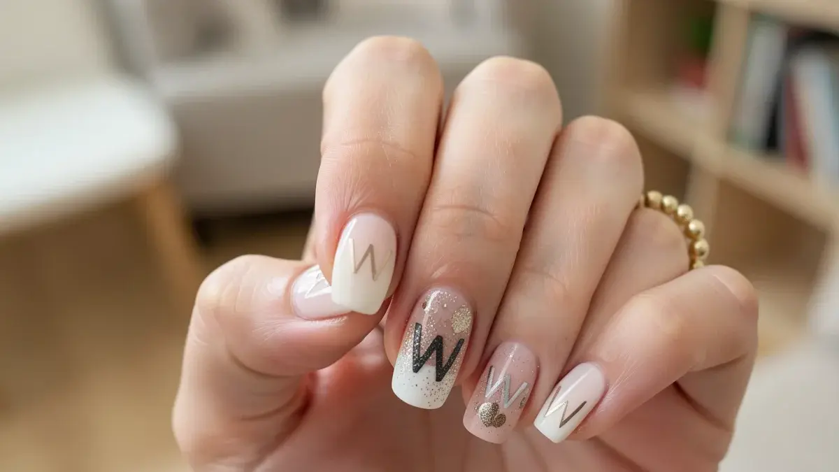 Unha Decorada Letra W: Do Minimalista ao Glitter