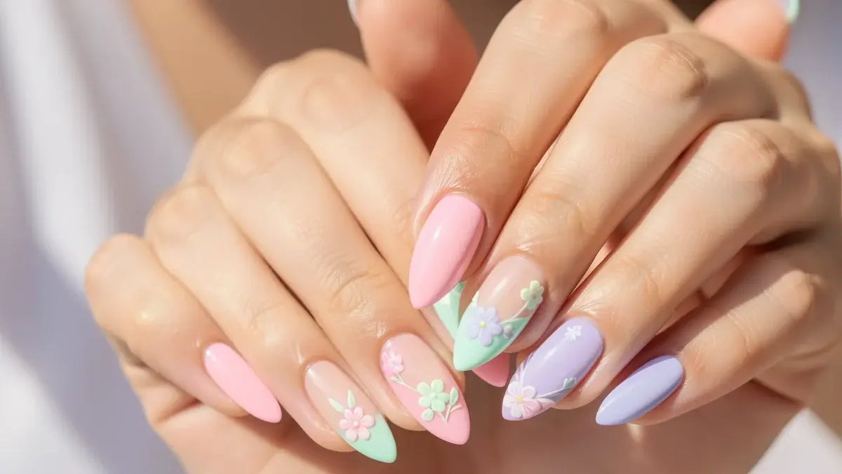 Unhas Decoradas em Tons Pastéis: Estilos Modernos (Para Inspirar)