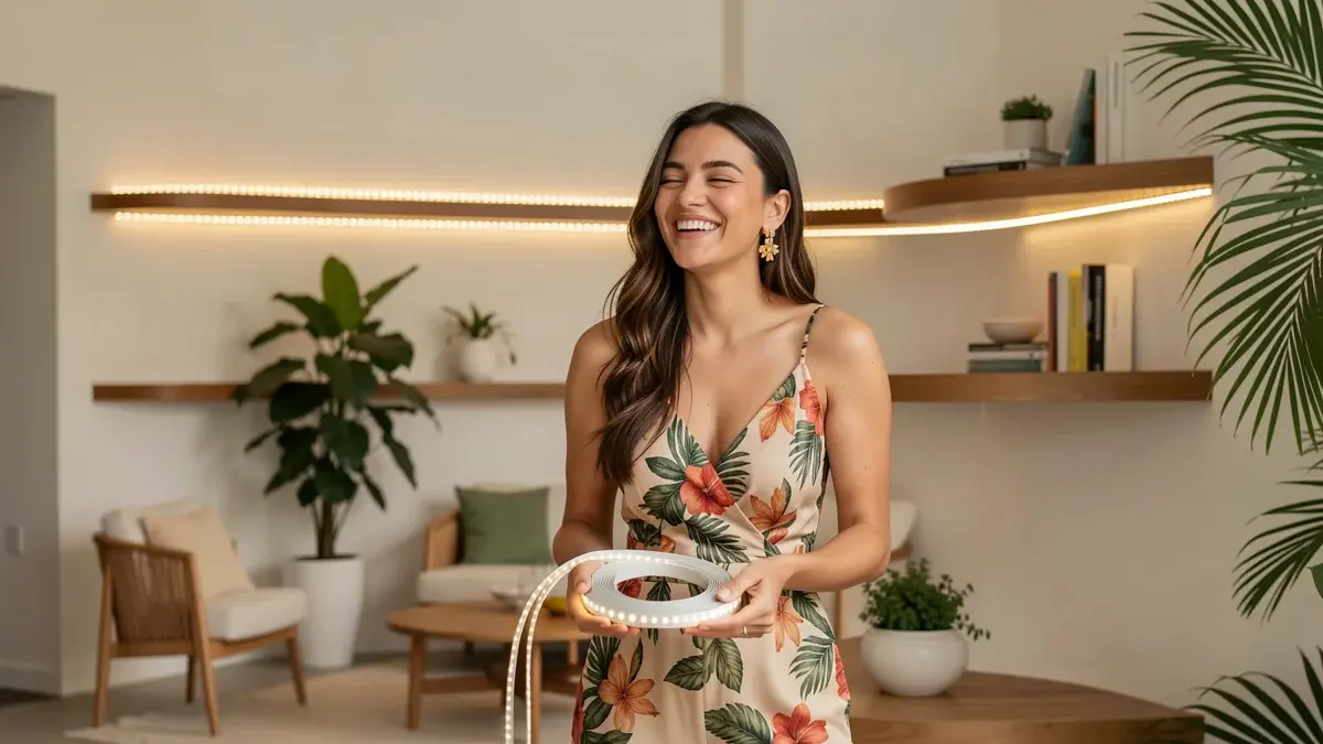 Luz LED: ideias práticas com fita de LED para sua casa