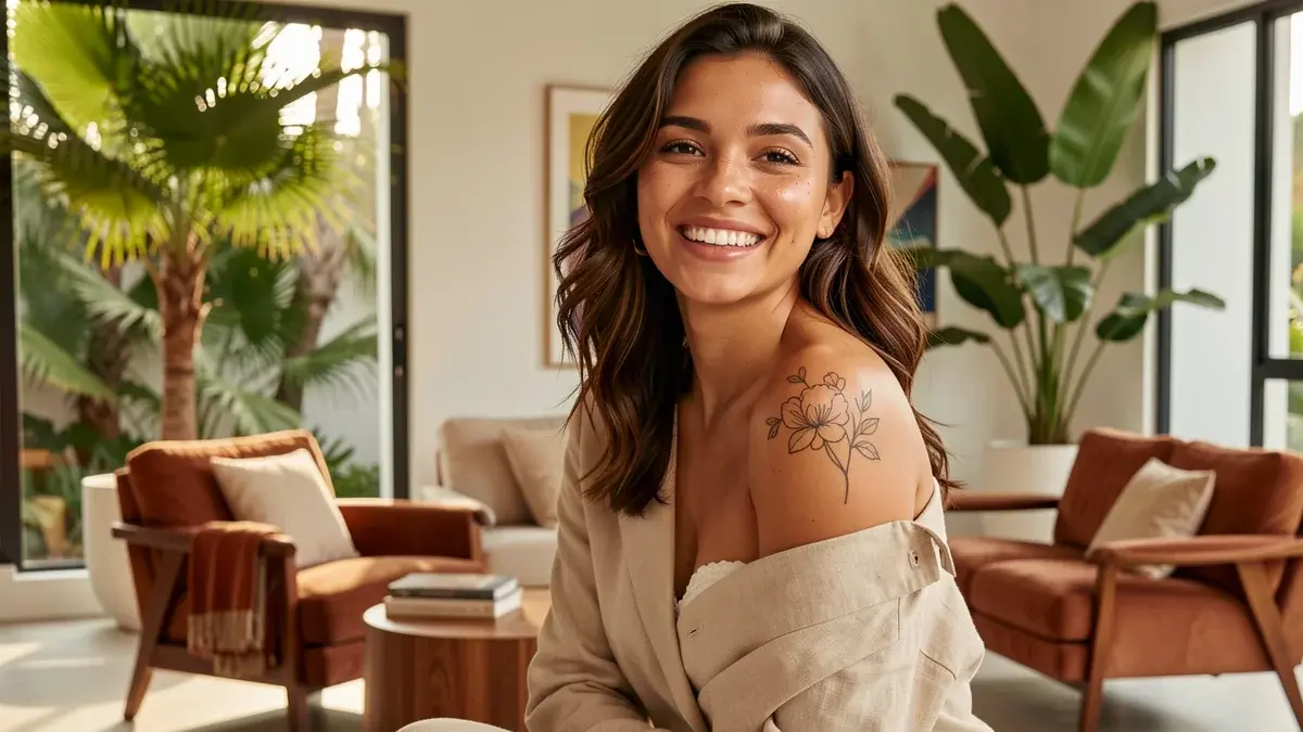 Tatuagem feminina no ombro: 27 ideias delicadas e elegantes para você se inspirar Tatuagem feminina no ombro: 27 ideias delicadas e elegantes para você se inspirar