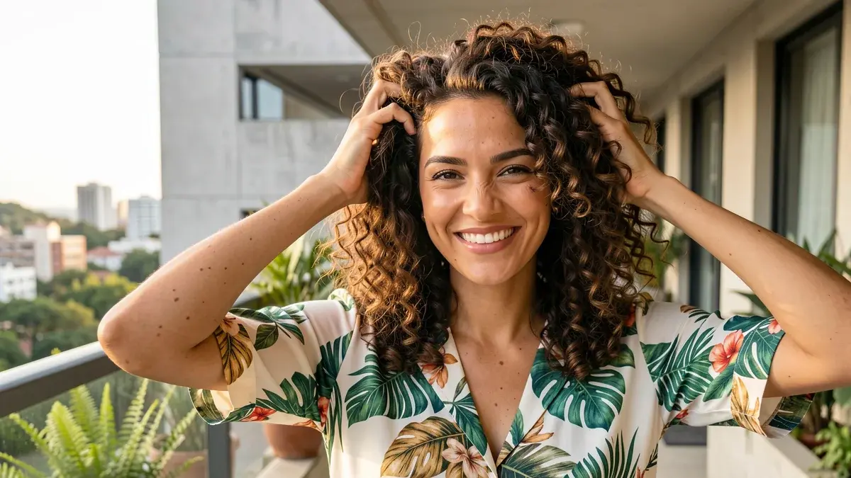 Como finalizar cabelo cacheado: técnicas que definem sem deixar o cabelo duro