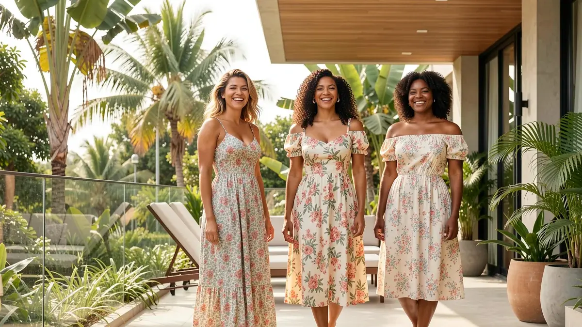 Guia de vestidos farm para todos os corpos e ocasiões
